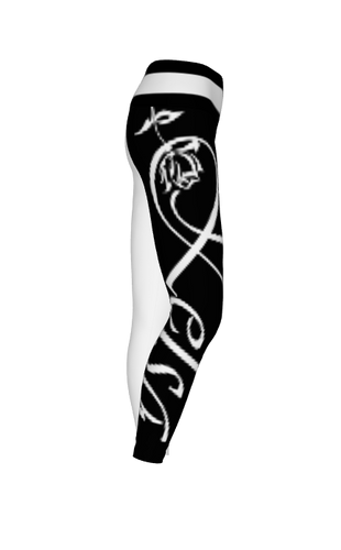 Leggings noir et blanc