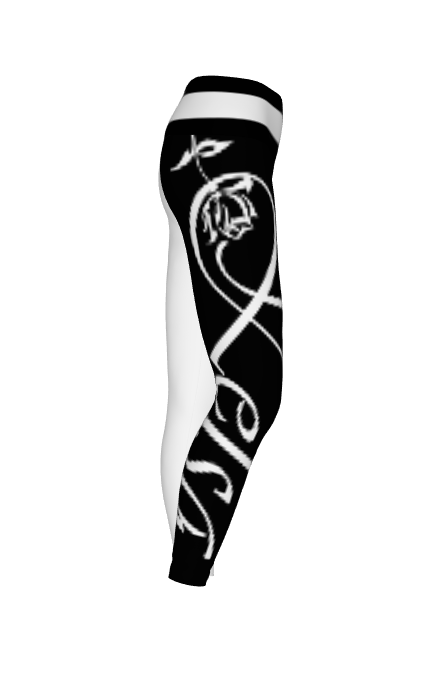 Leggings noir et blanc