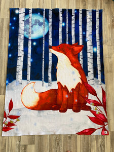 Doudou renard hiver squish