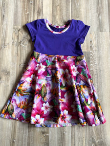 Robe évolutive 1-3T floralis