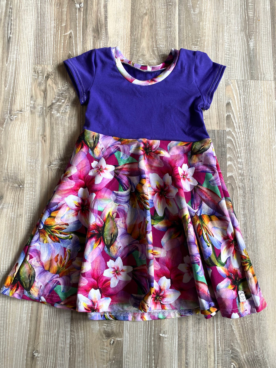 Robe évolutive 1-3T floralis