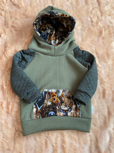 Chandail chasseur en devenir 9-12mois