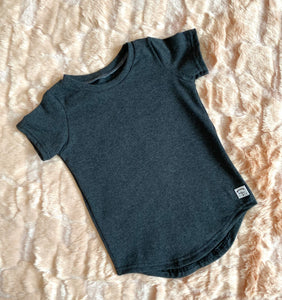 Chandail uni gris 6-24 mois